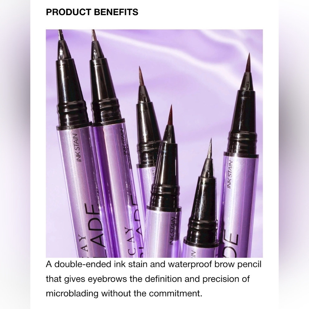 Urban Decay Eye Brow Ink Stain Pencil NIB Brown Sugar